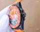 Swiss Rolex DiW Submariner Parakeet Orange Watch DLC Case 3135 Movement (3)_th.jpg